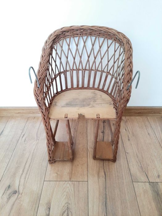Fotelik wiklinowy na rower