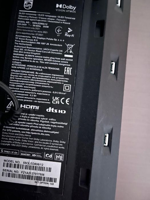 Philips 55 oled 806