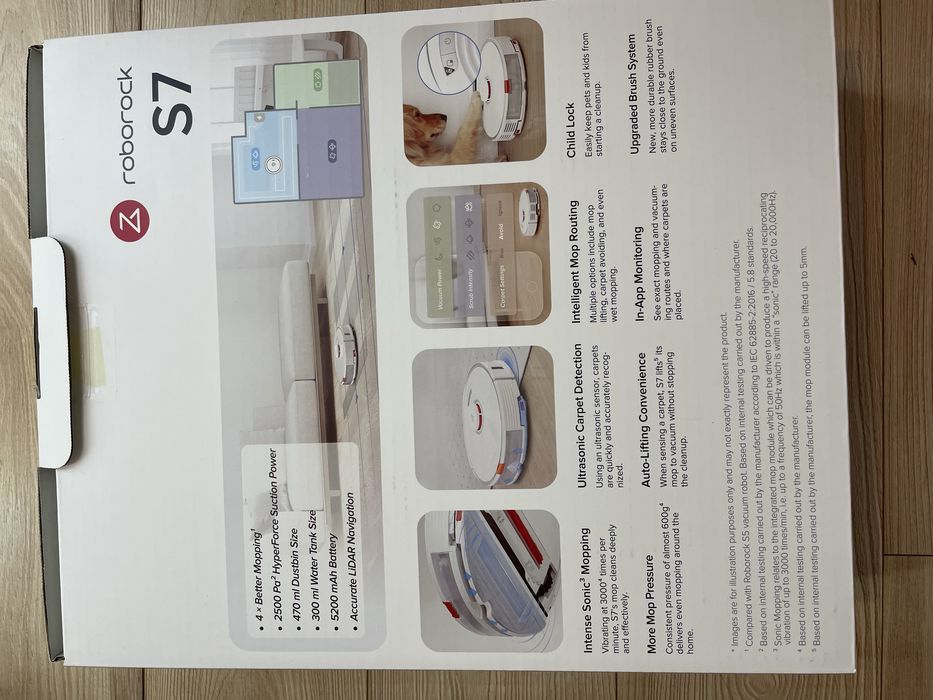 Робот-пилосос Roborock S7 (White)