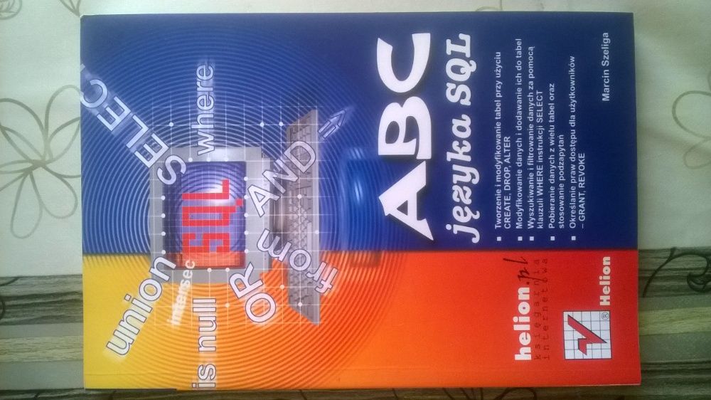 ABC języka SQL - książki do informatyki