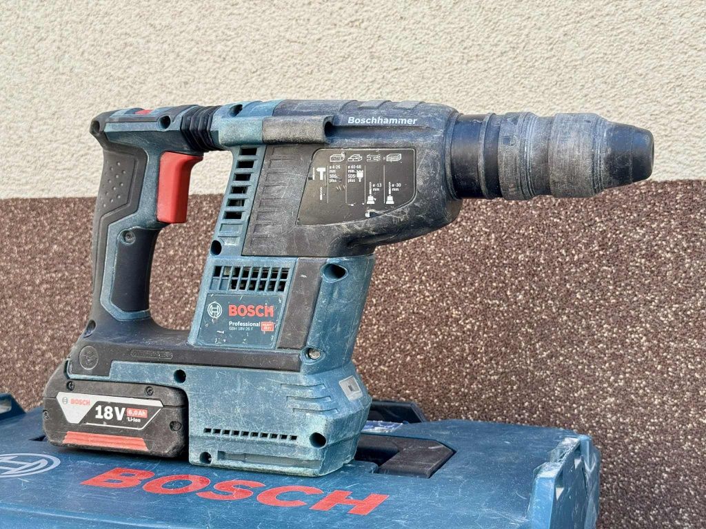 Młotowiertarka akumulatorowa Bosch GBH 18V-26F