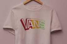 Vans OFF The Wall рр S S футболка из хлопка “труба” раста-принт