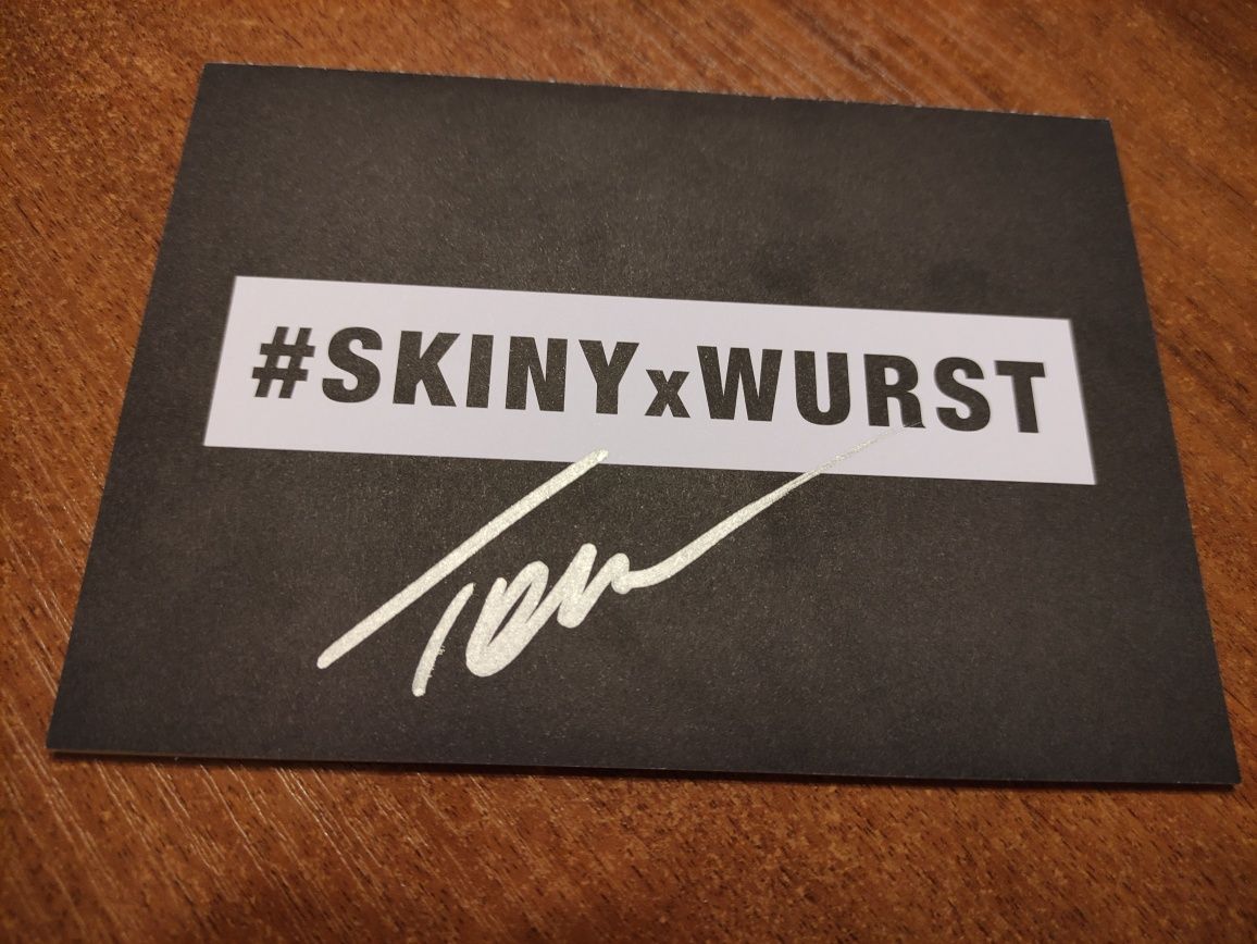 Autograf, podpis Conchita Wurst Thomas Neuwirth Skiny Muzyka Kolekcja
