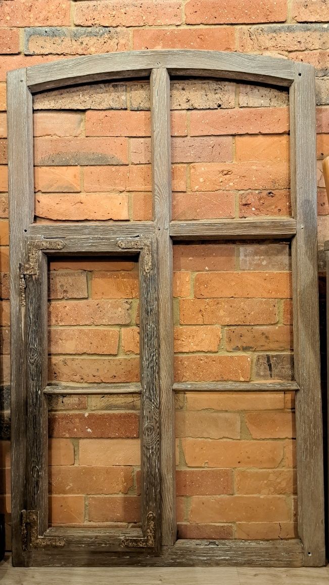 Lustro z duszą rękodzieło ze starych ram okiennych Vintage Retro Loft