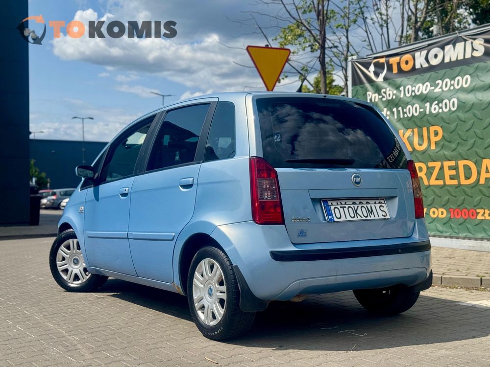 Fiat Idea, automat 2005 rok 1.4B - Otokomis! Gwarancji!