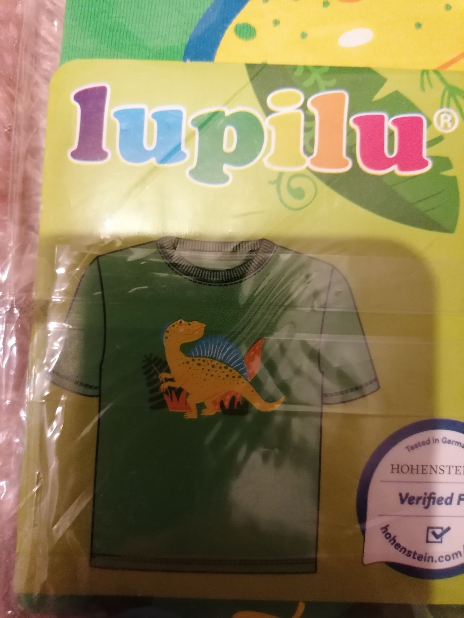 T-shirt lupilu lidlozaur 134 - 140 nowa z metką