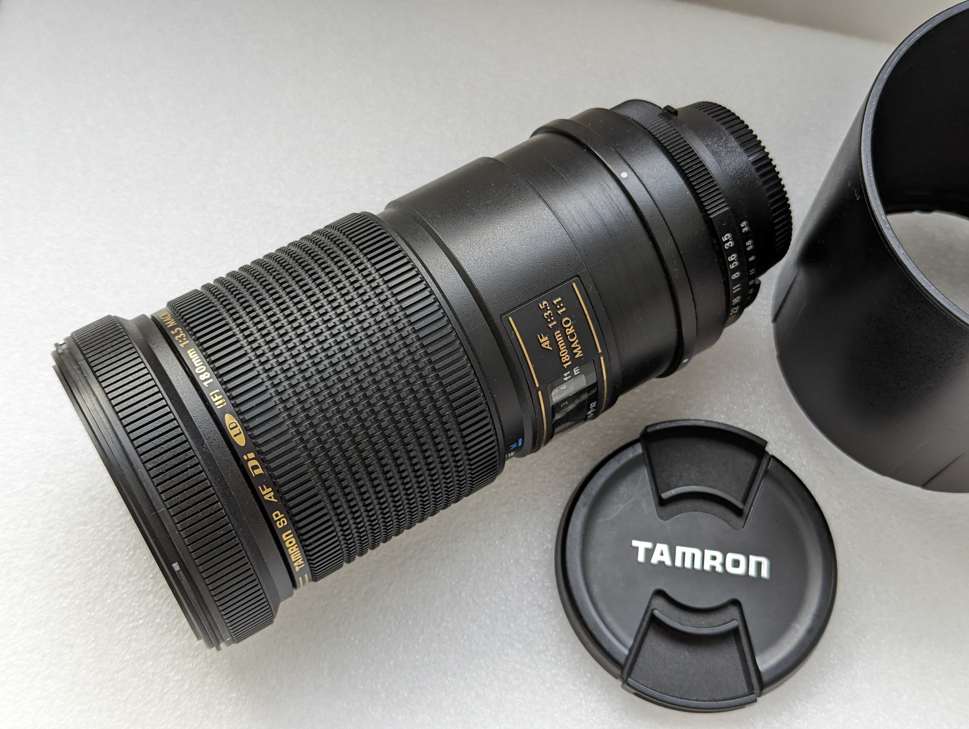 Tamron AF 180mm f3.5 SP Di LD ASPH IF Macro 1:1 for Nikon