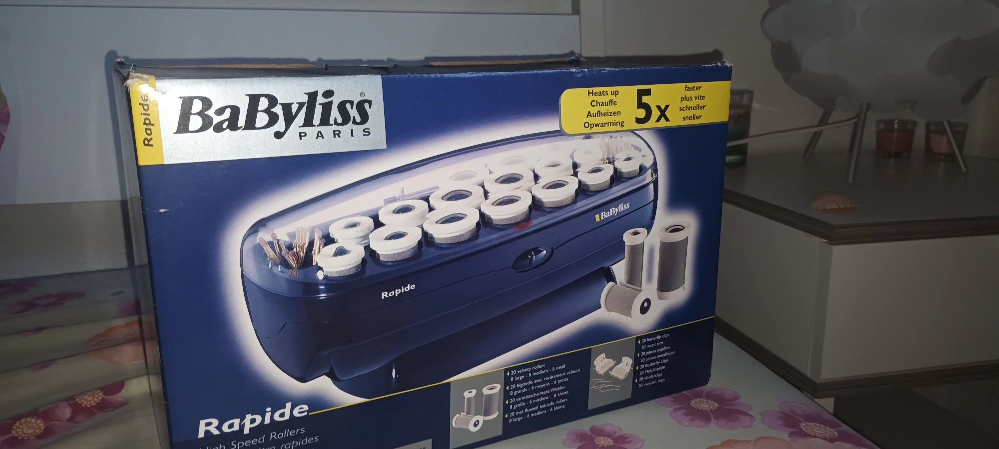 Máquina fazer caracóis Babyliss