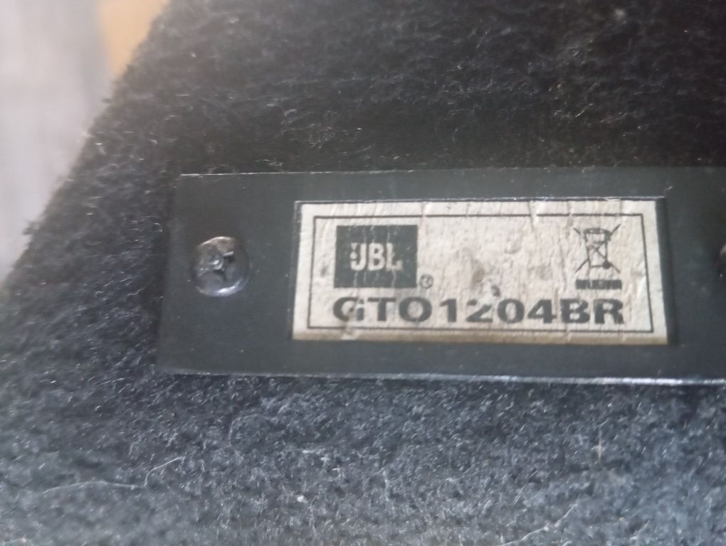 Subwoofer jbl 1204 BR