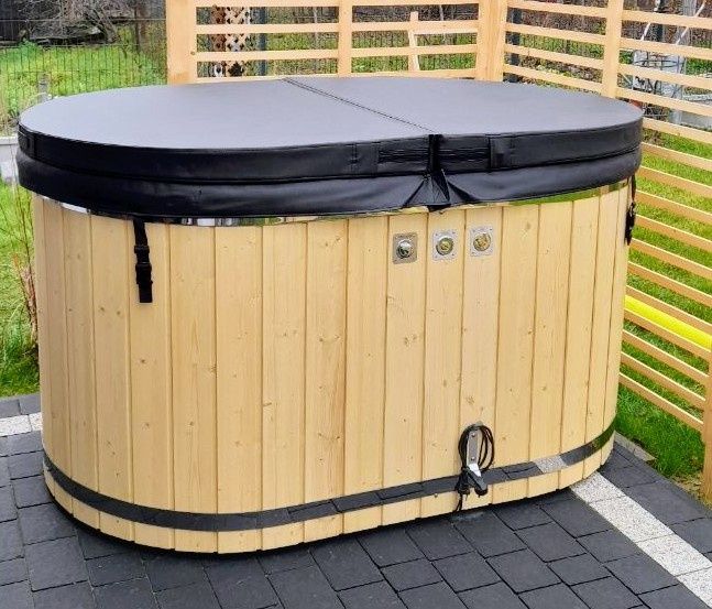 Balia ogrodowa z jacuzzi 2-osobowa