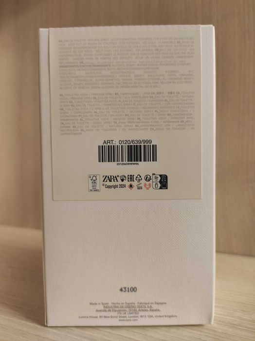 Zara Wonder Rose туалетна  вода