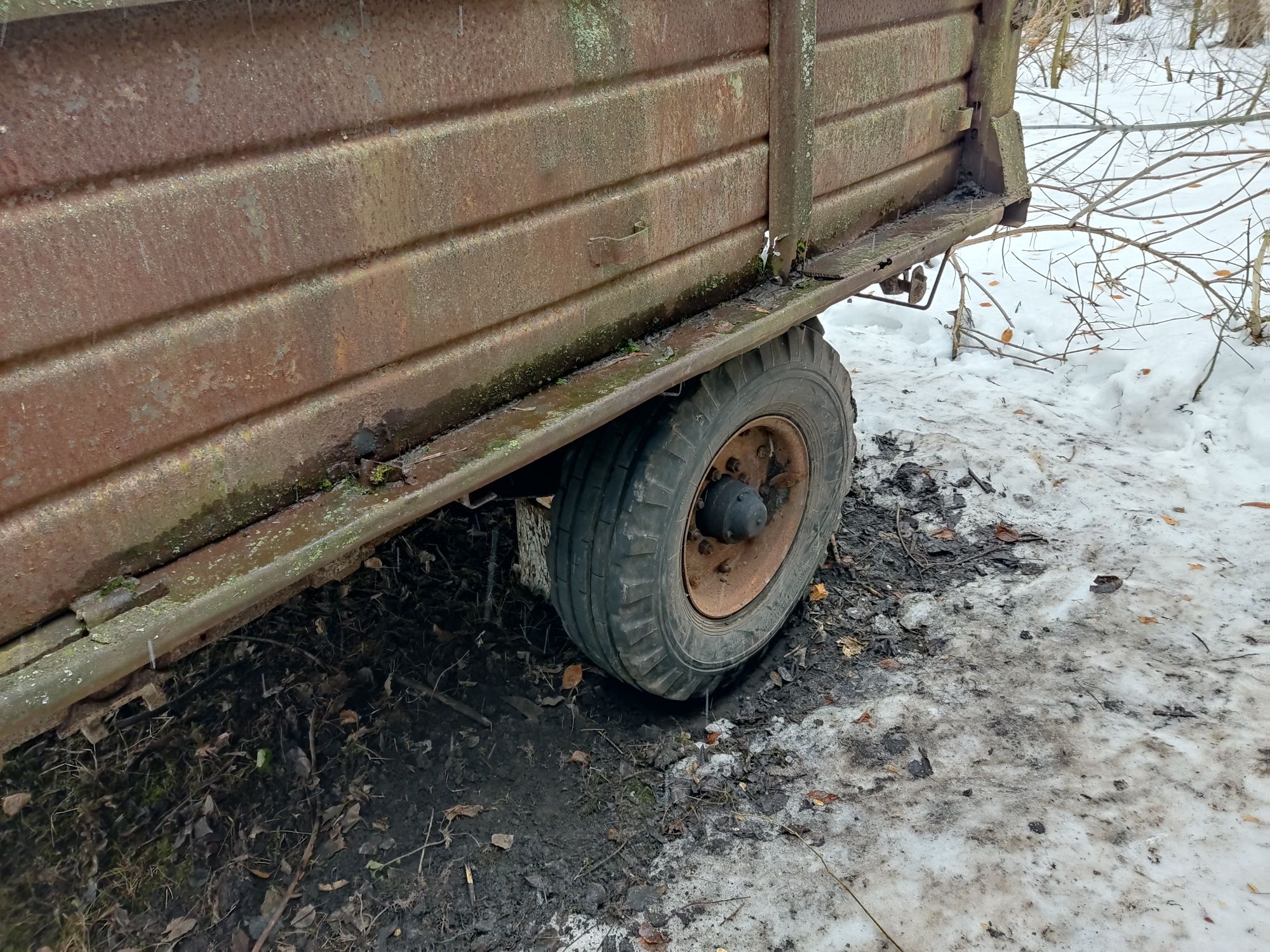 Причіп,прицеп тракторний одноосний.