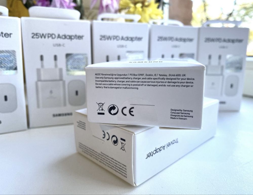 Вʼєтнам‼️Швидка зарядка 25W Samsung быстрая зарядка/Дроп