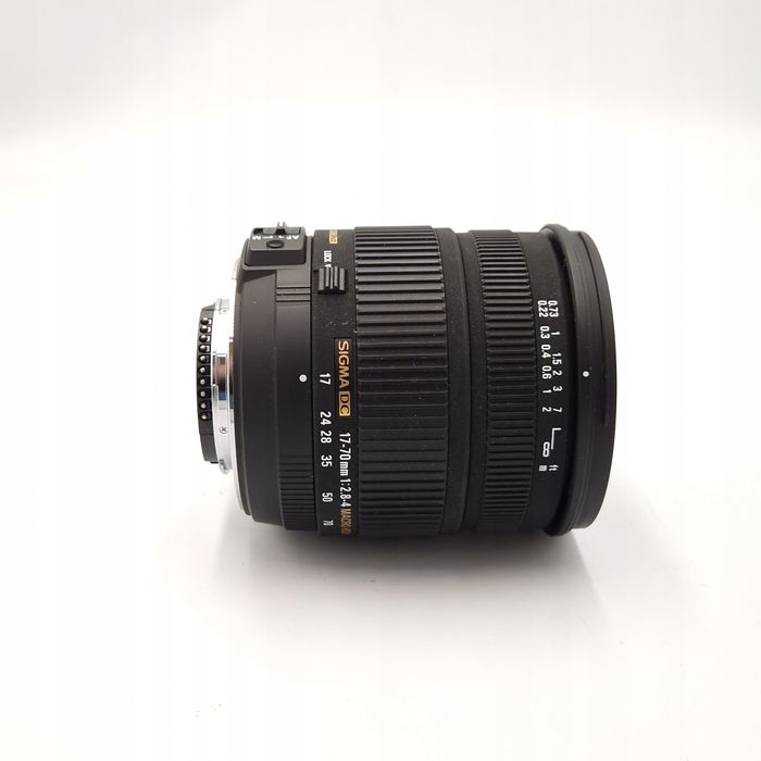 Obiektyw sigma nikon f sigma dc 17-70mm f/2,8-4 macro hsm os