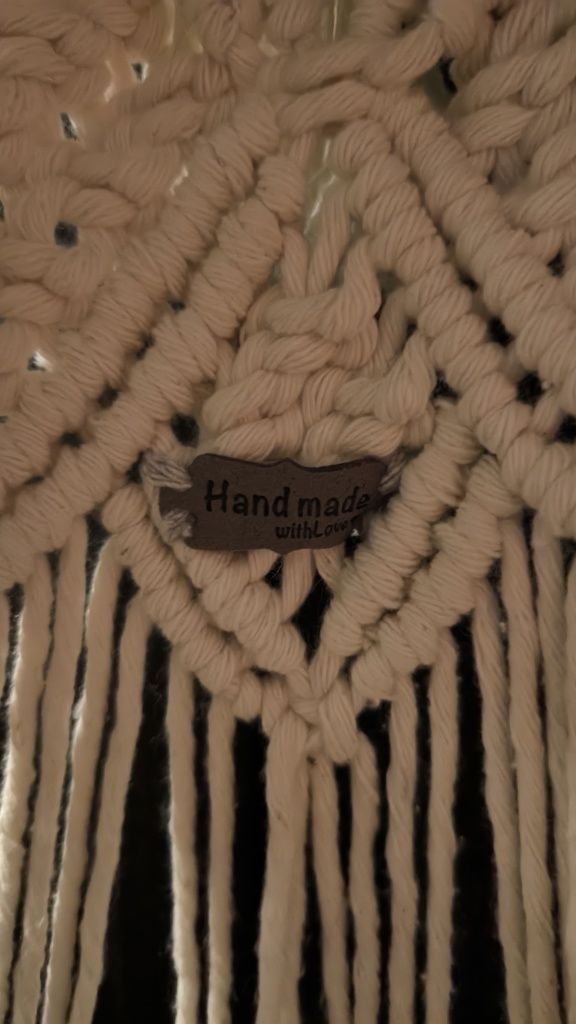 Makrama SOWA hamak dla kota Hand made