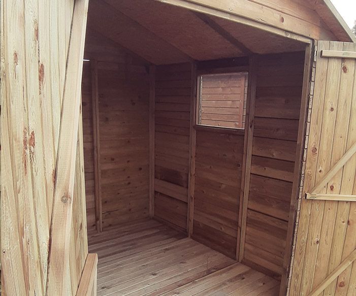 Domek narzędziowy drewniany Helena 220cm x 213cm