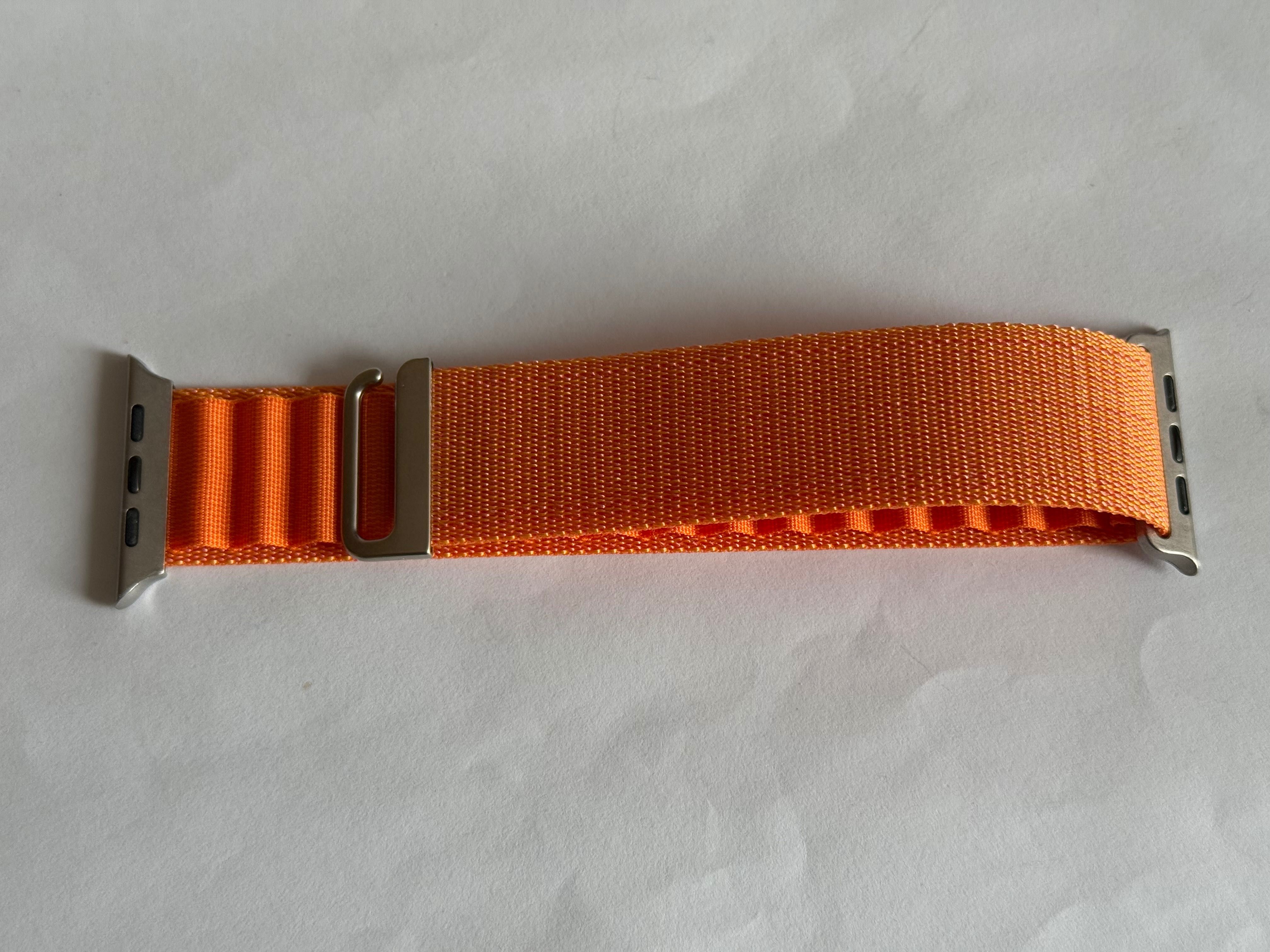 Opaska Alpine do Apple Watcha  49 mm 44 mm 45 mm w kolorze Orange