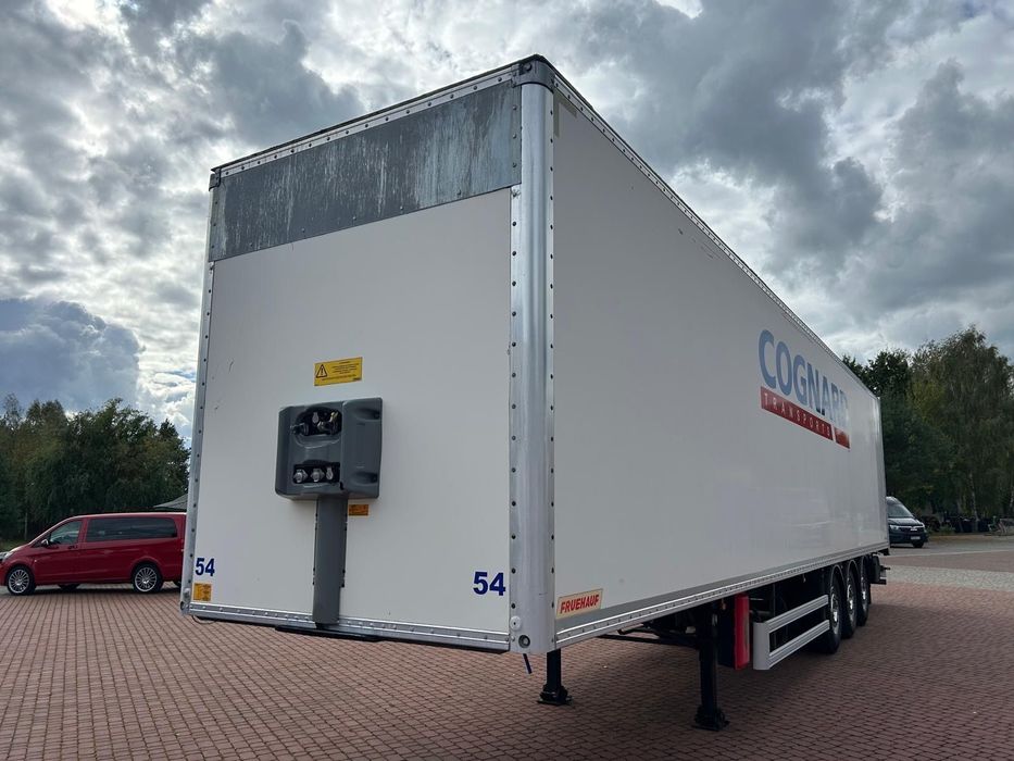 Fruehauf Furgon *Mocna Podłoga* Osie SAF* Oś Podnoszona* Super Stan