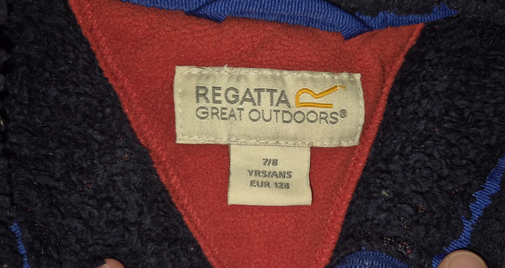 Regatta polar ciepla bluza polarowa 7-8 128