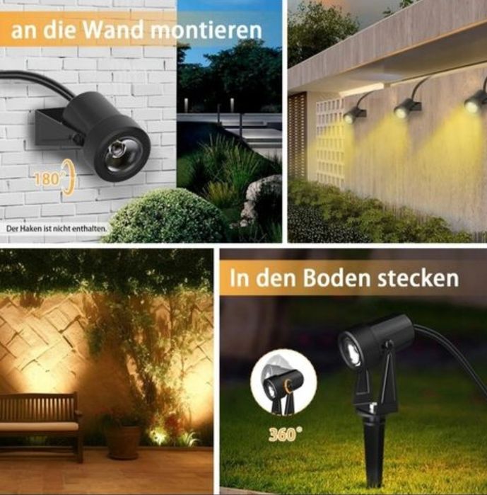 Lampy ogrodowe 8szt 26M Yuusei
