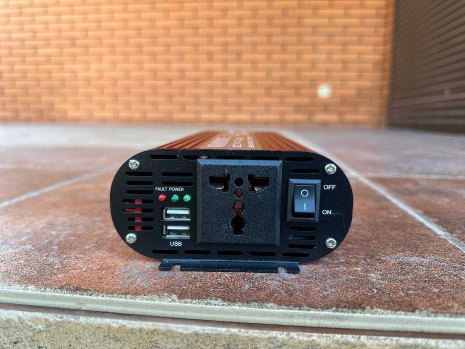 ℹ️ Преобразователь 12v-220v 3000W (рабочая 2500/пиковая 3000) Инвертор