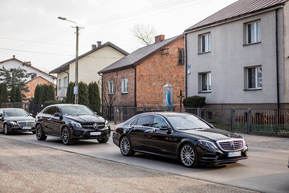 Auto samochód do ślubu Mercedes GLE Coupe Radom i okolice