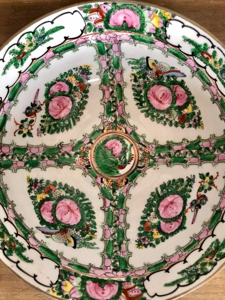 Taça de porcelana chinesa
