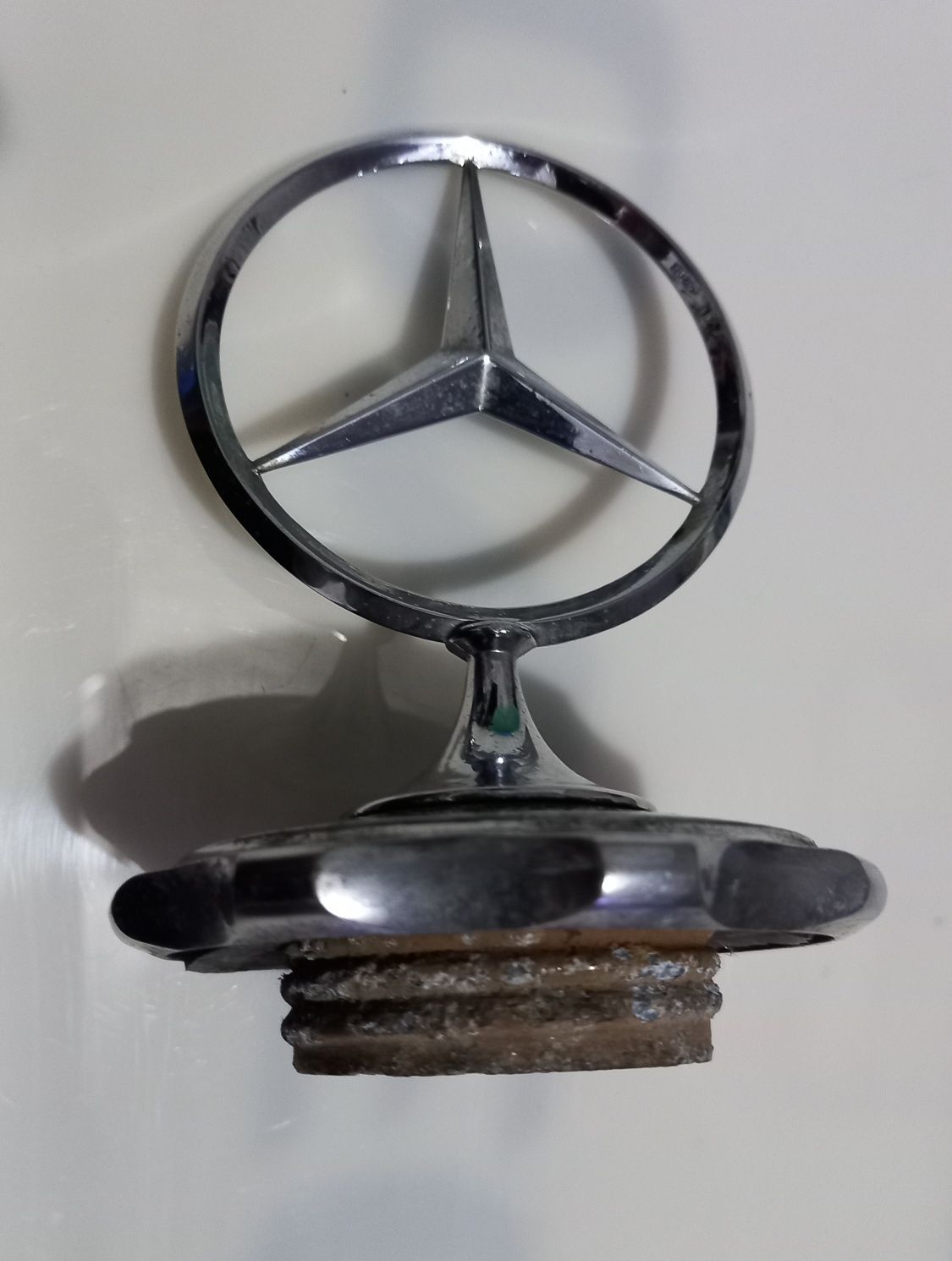 Antigo Emblema Mercedes 170 V , S , 300 Adenauer anos 30, 40, 50 (RARO