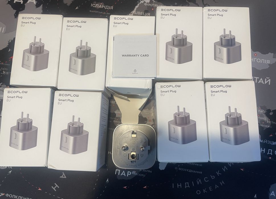Розумна розетка EcoFlow Smart Plug EU. Ecoflow smart plug.