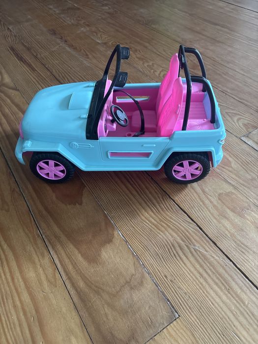 Jipe Barbie rosa e azul