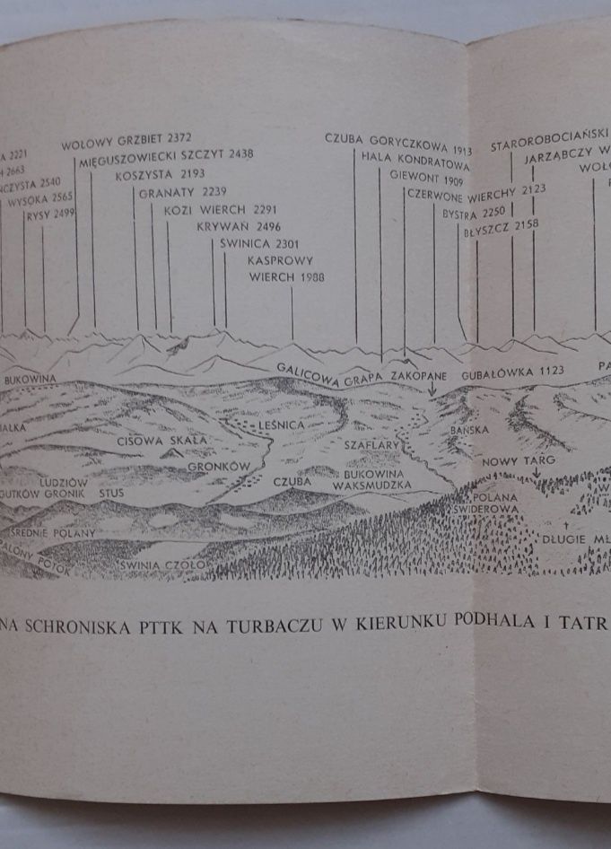 Turbacz. Lubań.  Panoramy Tatr.  Edward Moskała.