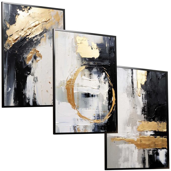 30x40 obrazy w ramie plakaty ramka ABSTRAKCJA KSZTAŁTY SZTUKA BOHO