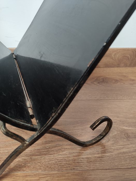 Gazetnik stojak na gazety metalowy stan idealny
