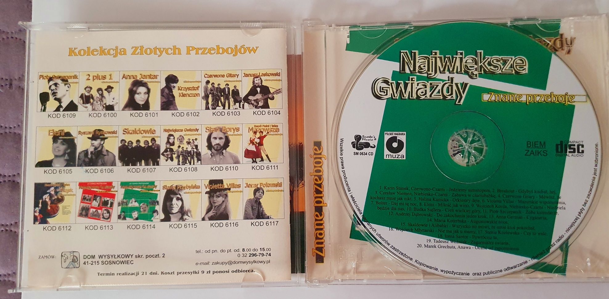Najwieksze Gwiazdy polskiej piosenki - komplet 3 CDs