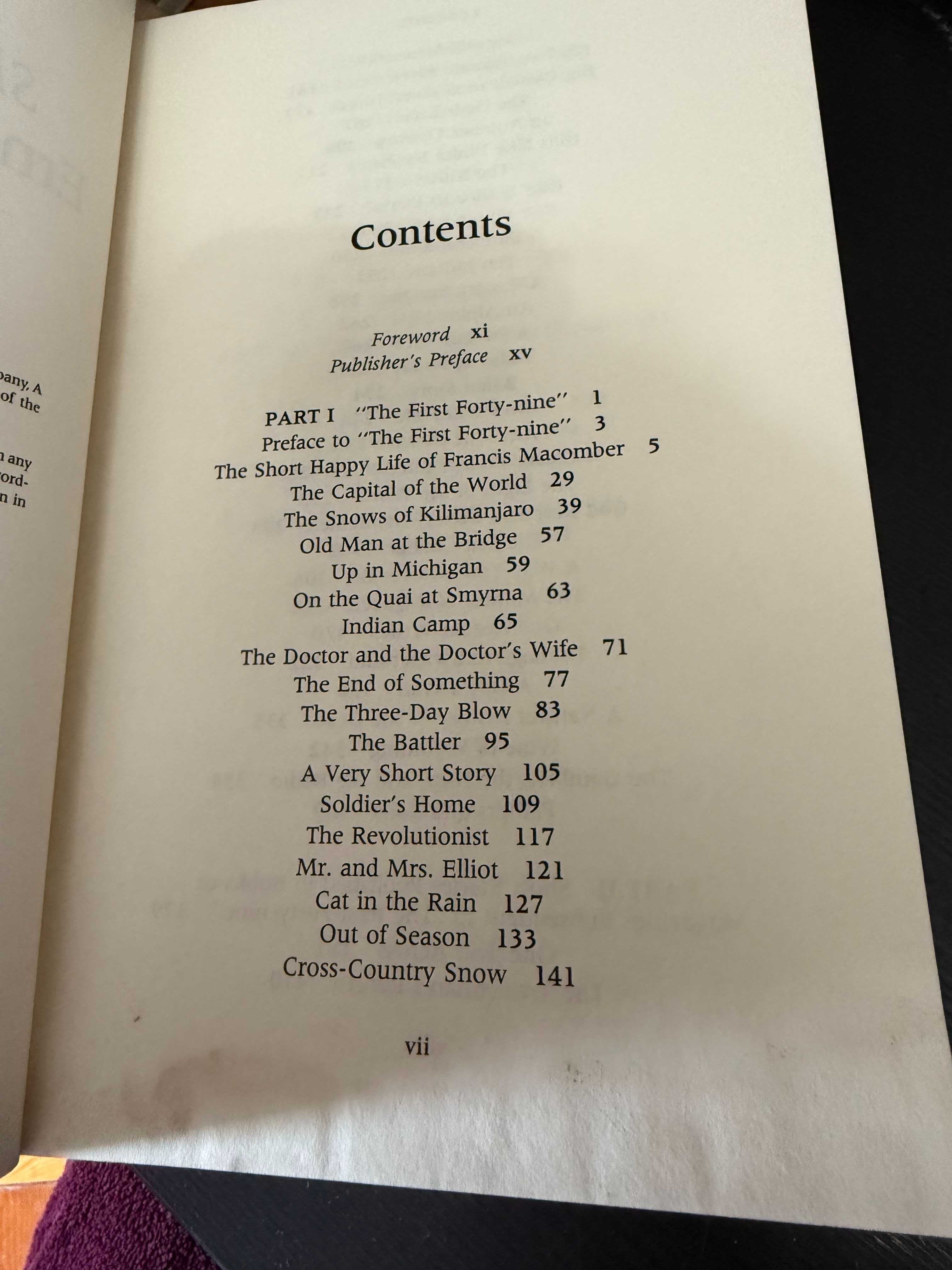 Hemingway – The Complete Short Stories of Ernest Hemingway