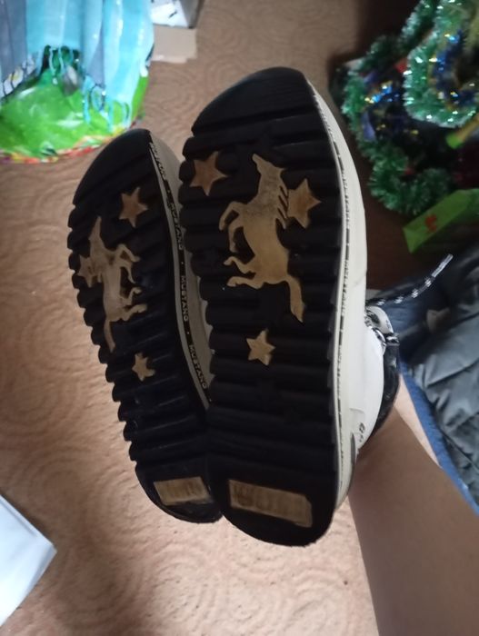 Ботинки женские зимние Mustang кожаные р39 25см Германия