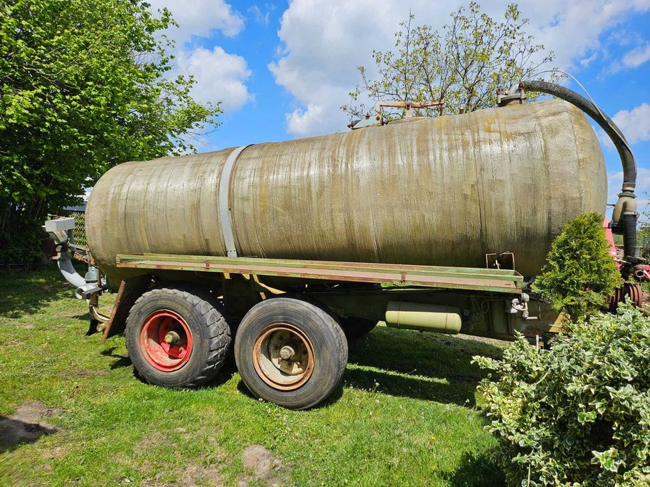 Beczka asenizacyjna HTS 10000,transport.