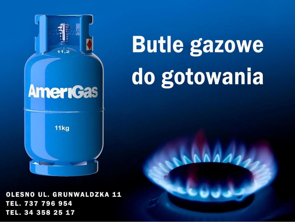 Gazy techniczne tlen acetylen argon dwutlenek węgla propan butan soda
