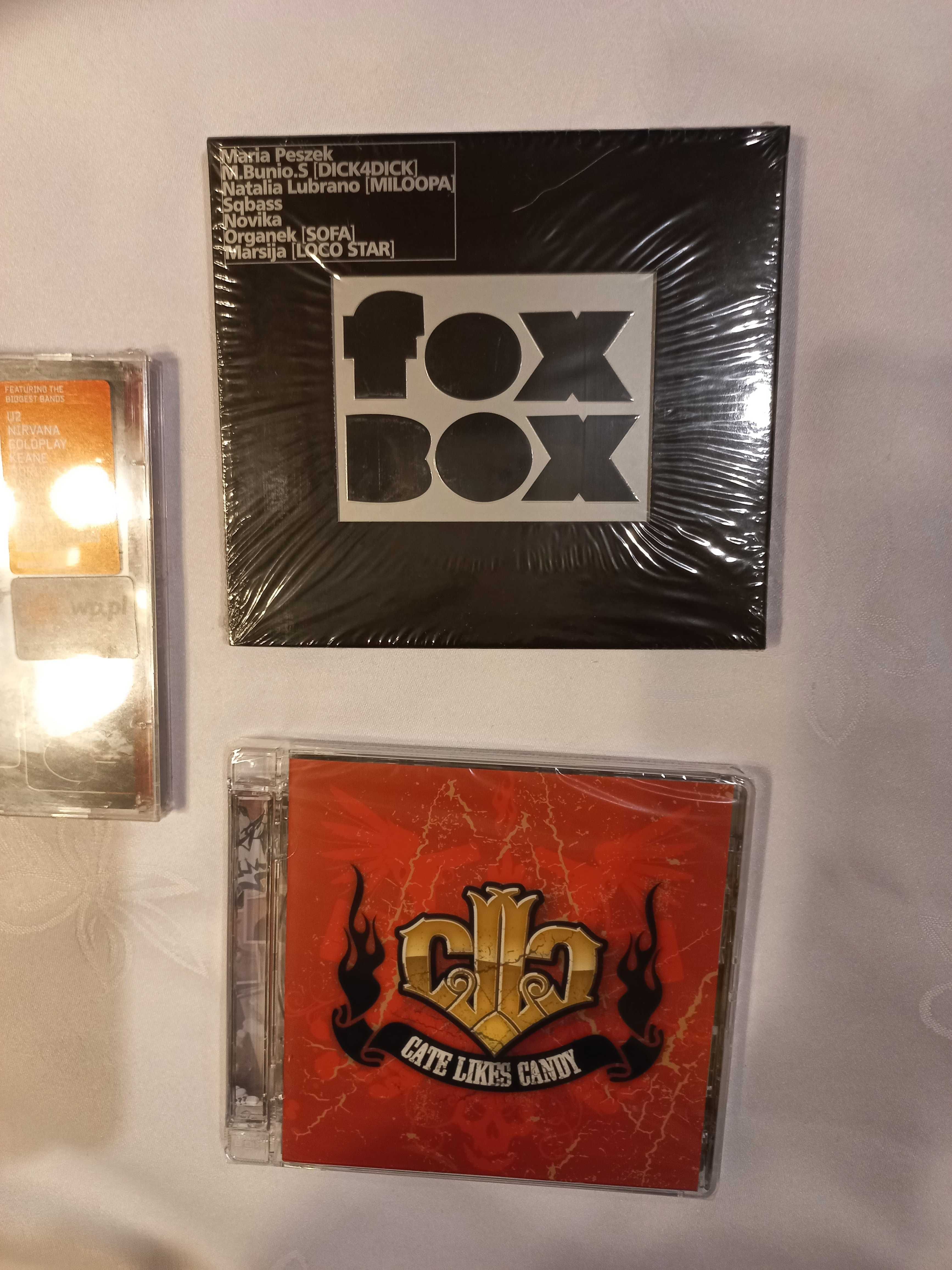 CD - Cate Likes Candy, Essential Bands, Fox Box - cena za zestaw