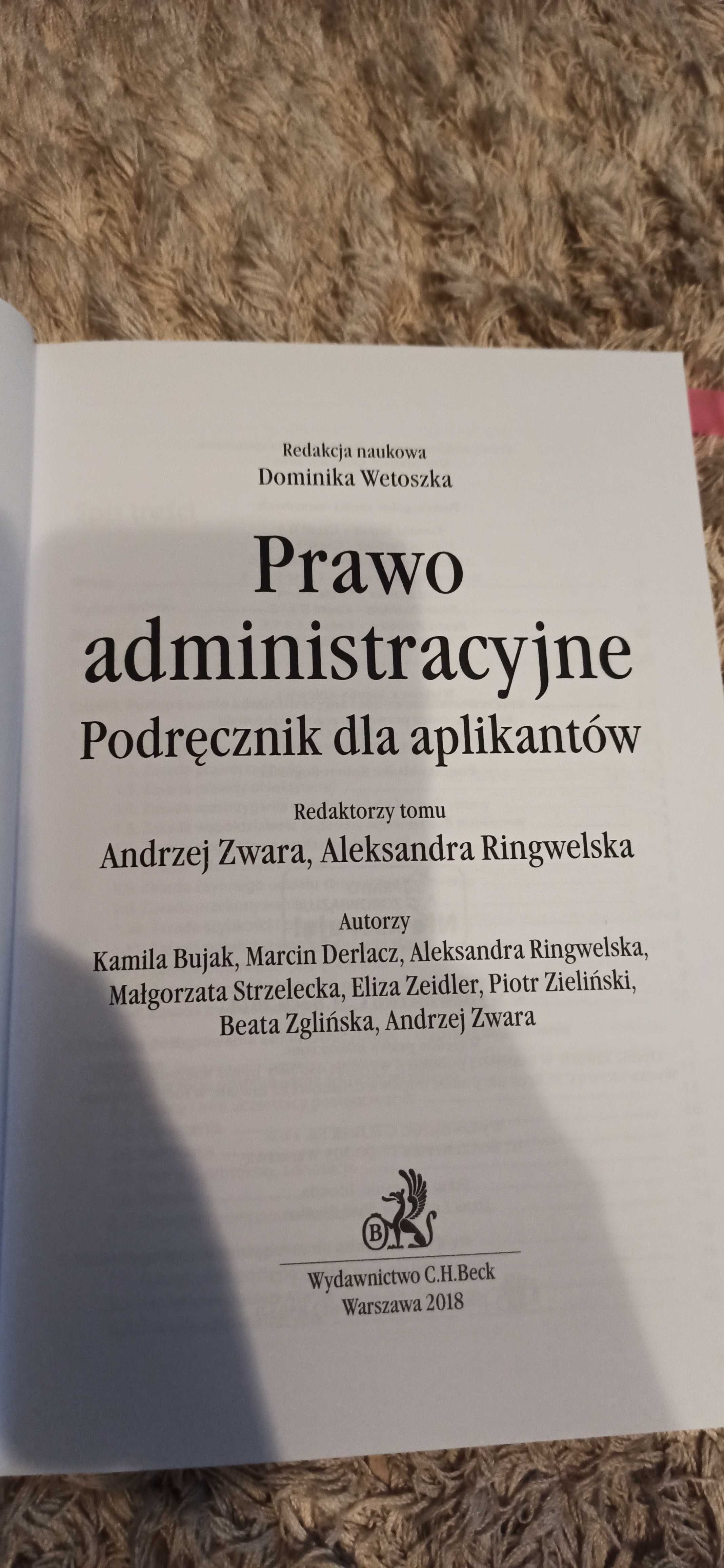 Prawo administracyjnie dla aplikantów