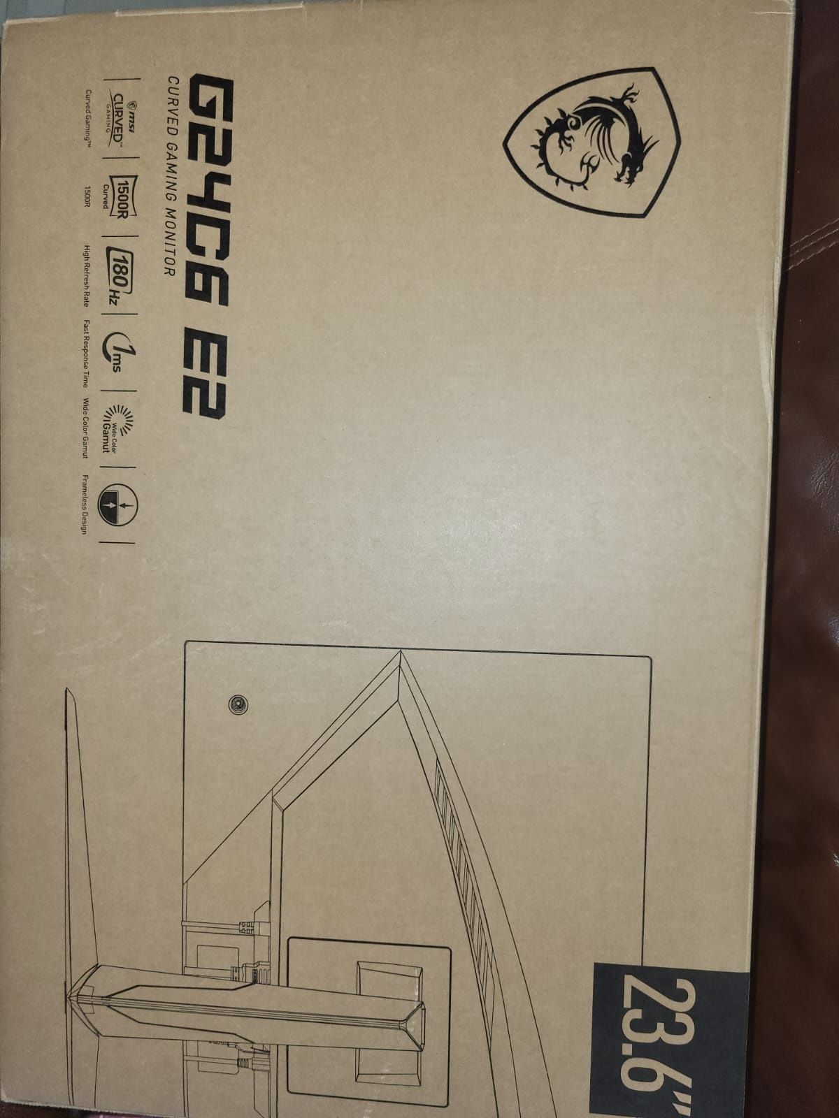 Ігровий монітор MSI G24C6 E2