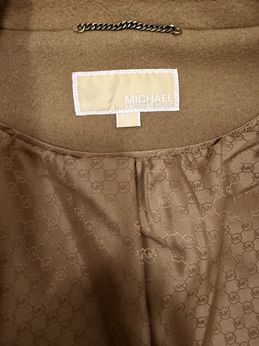 Жіноче кашемірове пальто Michael Kors в кольорі кемел,розмір L