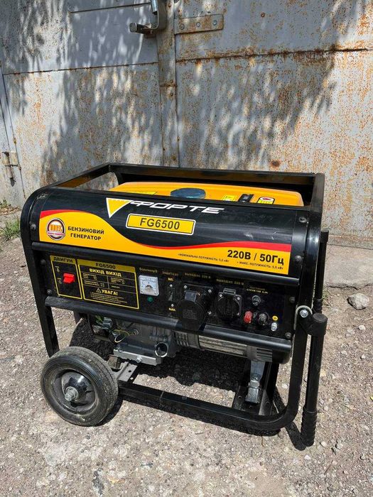 Генератор бензиновый 5.5 кВт Forte FG6500