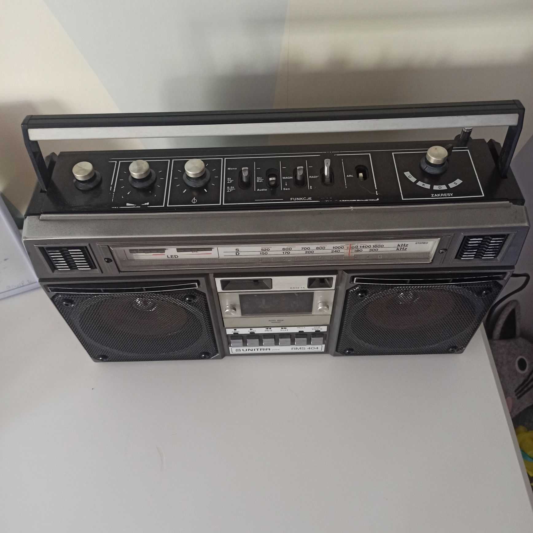 Magnetofon ZRK RMS 404 klasyk po renowacji