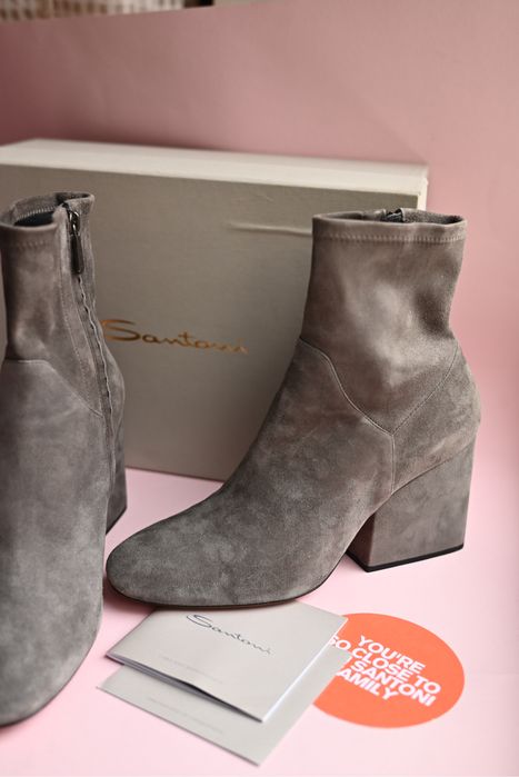 Жіночі ботинки Santoni НОВІ р. 40,5