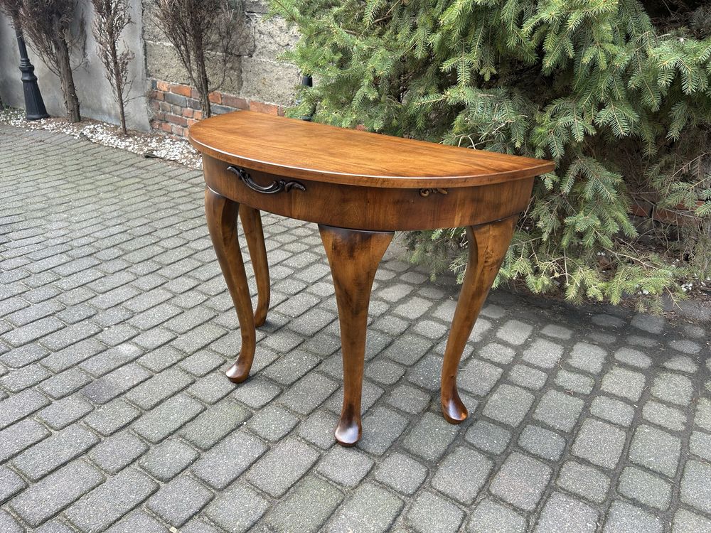 Stylowa Konsola Ludwikowska Komoda Ludwik Chippendale Po Renowacji
