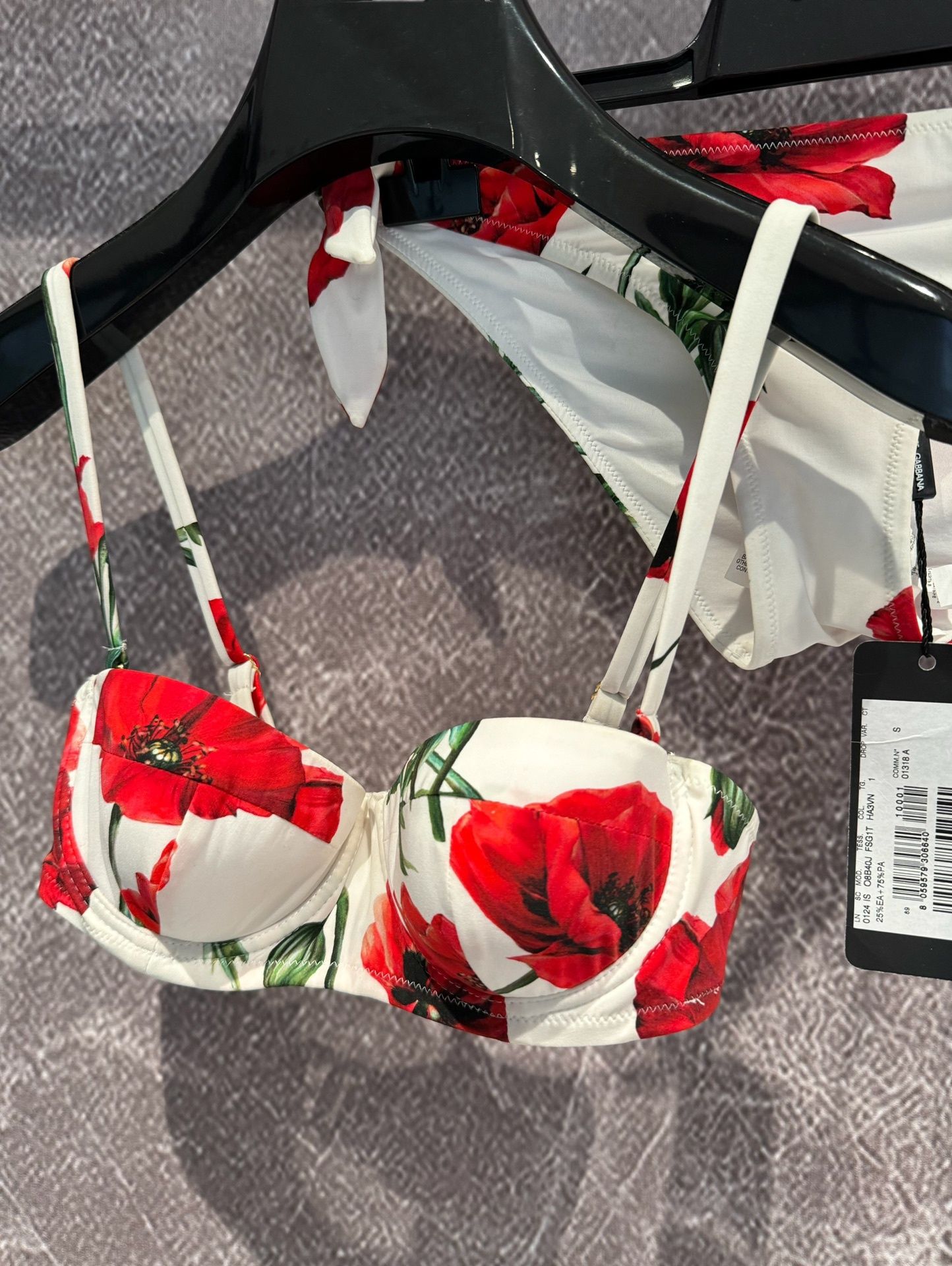 DOLCE GABBANA® Luksusowy strój DG® kąpielowy ekskluzywne bikini