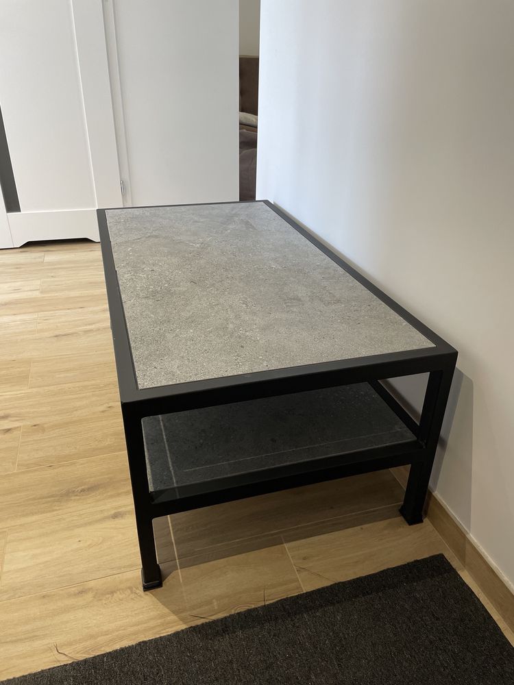 Solidny stół loft & industrial / ława / stolik kawowy 1250x650