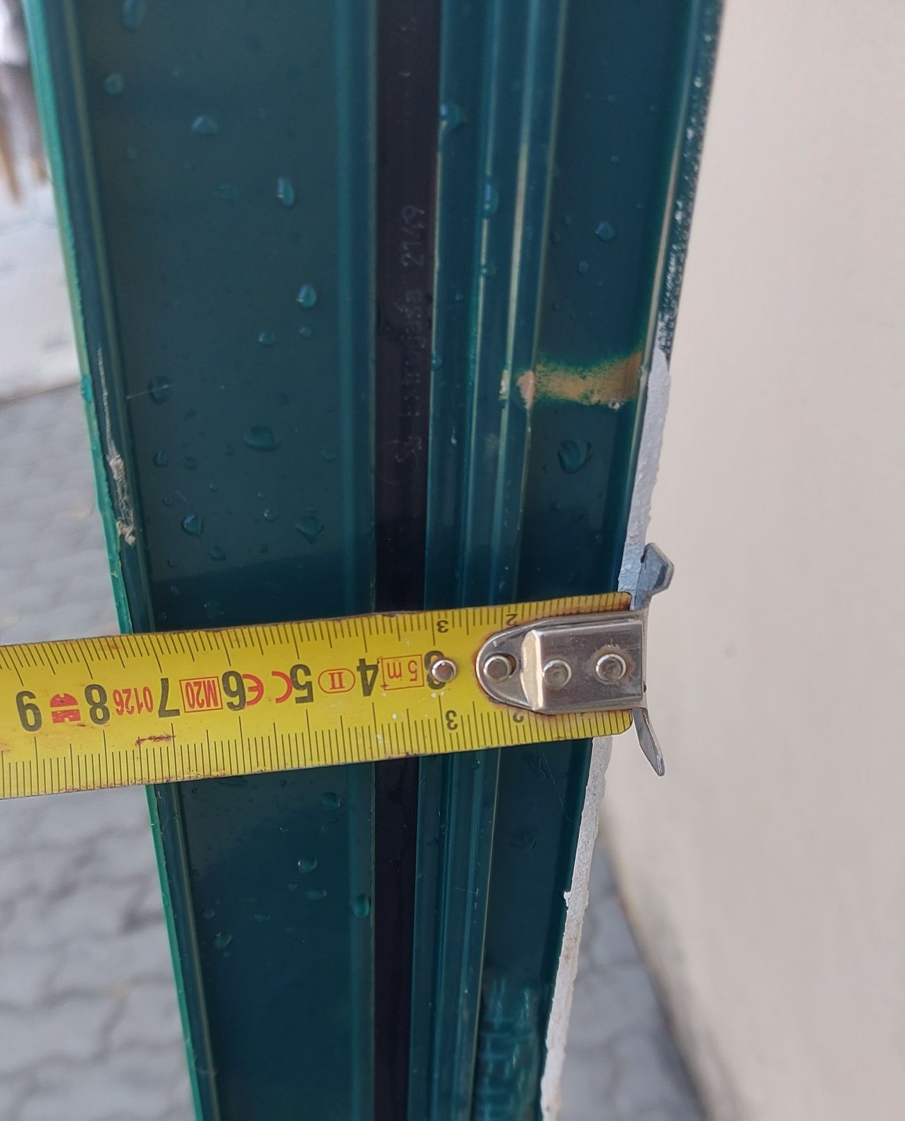Porta de aluminio