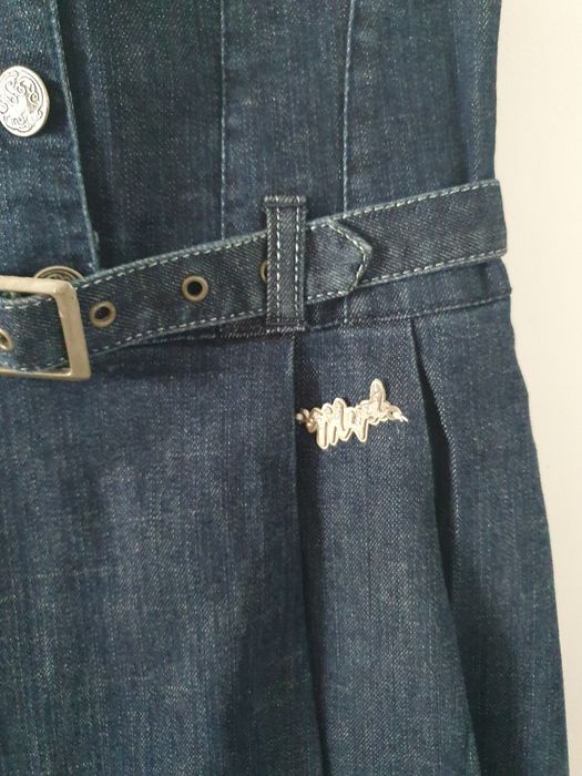 Mayoral sukienka jeansowa na szelkach rozm 140 Made in India